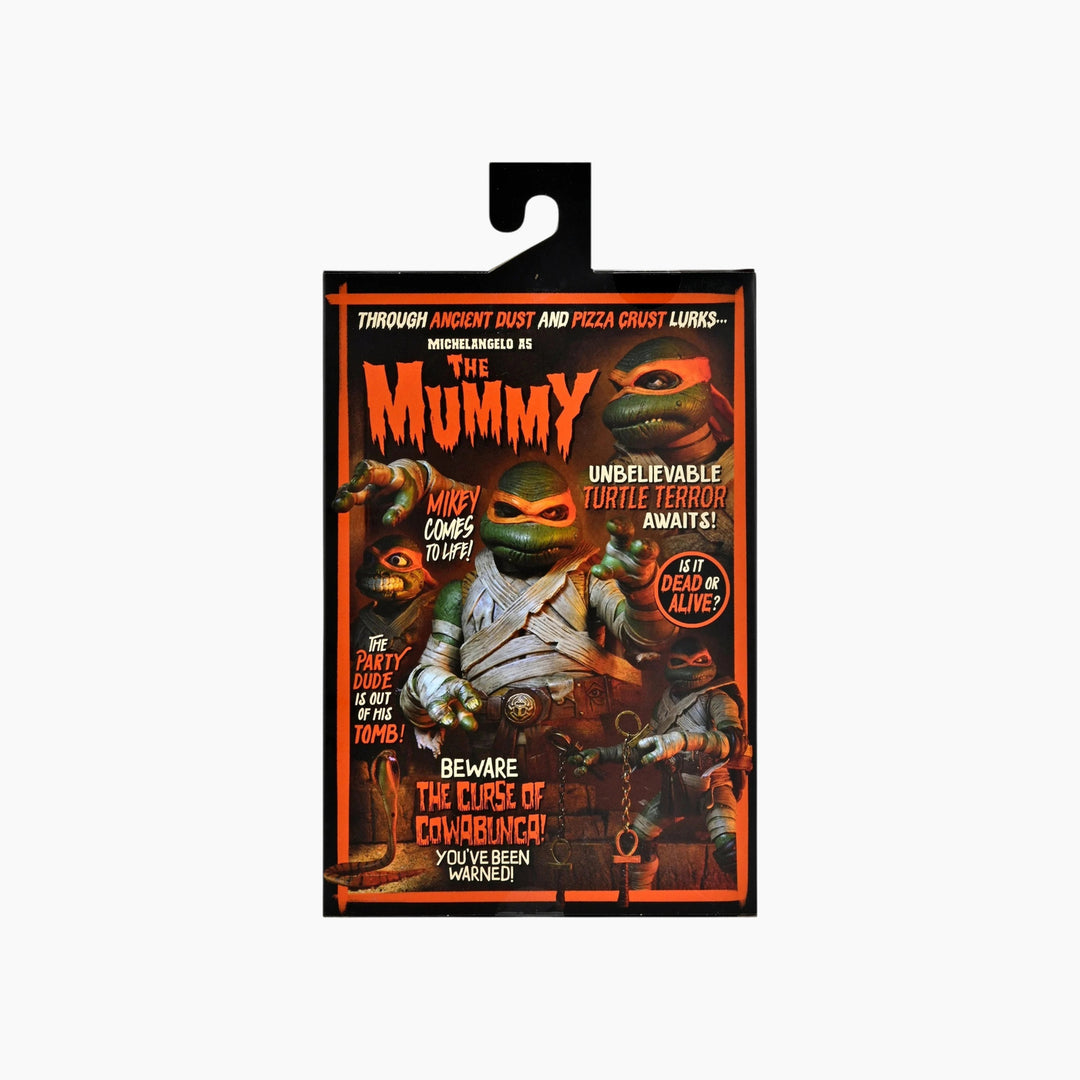 NECA Teenage Mutant Ninja Turtles x Universal Monsters Michelangelo as The Mummy Ultimate Action Figure
