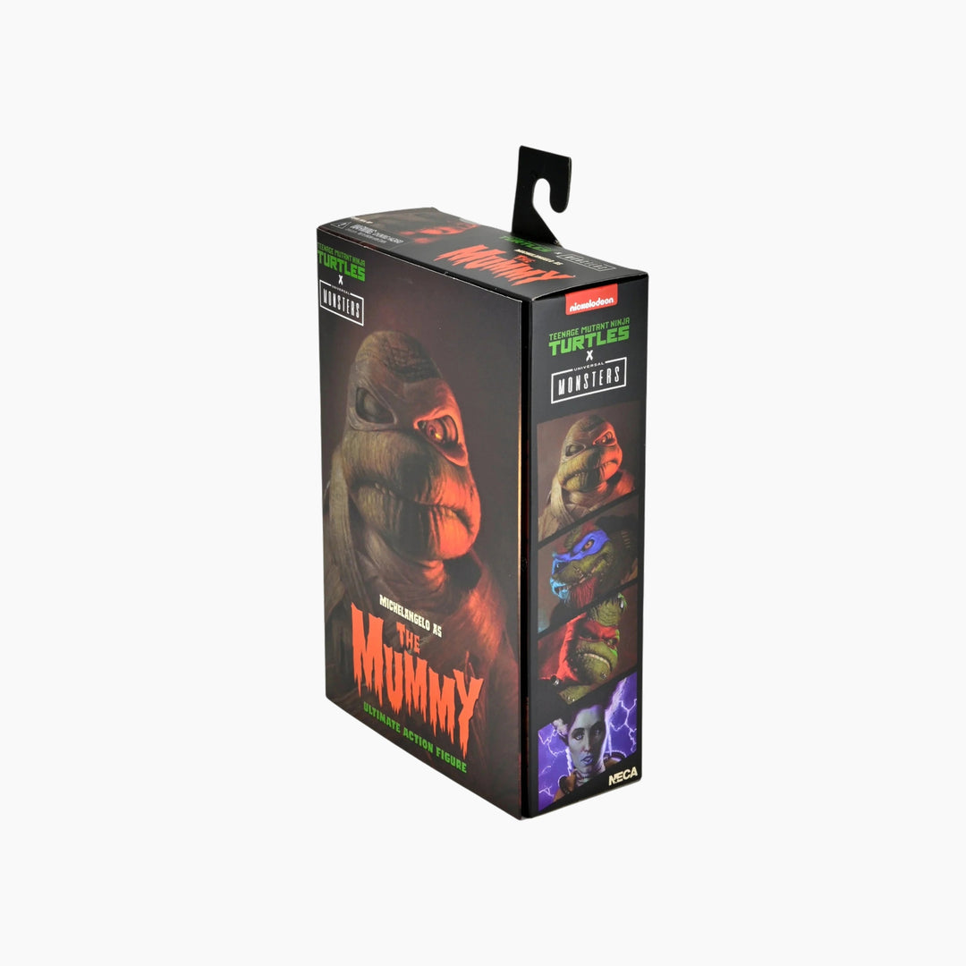 NECA Teenage Mutant Ninja Turtles x Universal Monsters Michelangelo as The Mummy Ultimate Action Figure