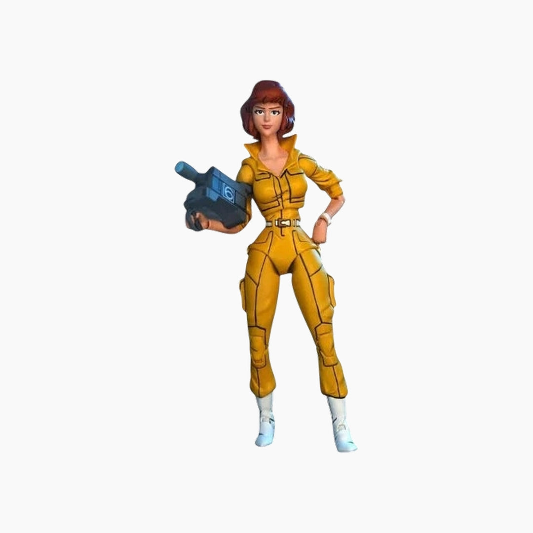 NECA TMNT Cartoon April O&