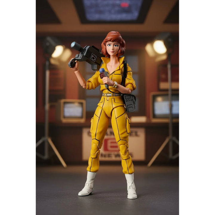 NECA TMNT Cartoon April O&