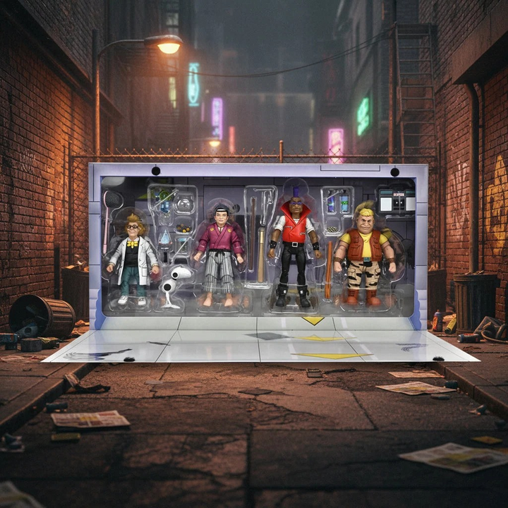 NECA TMNT Cartoon Premonition of a Premutation 4-Pack