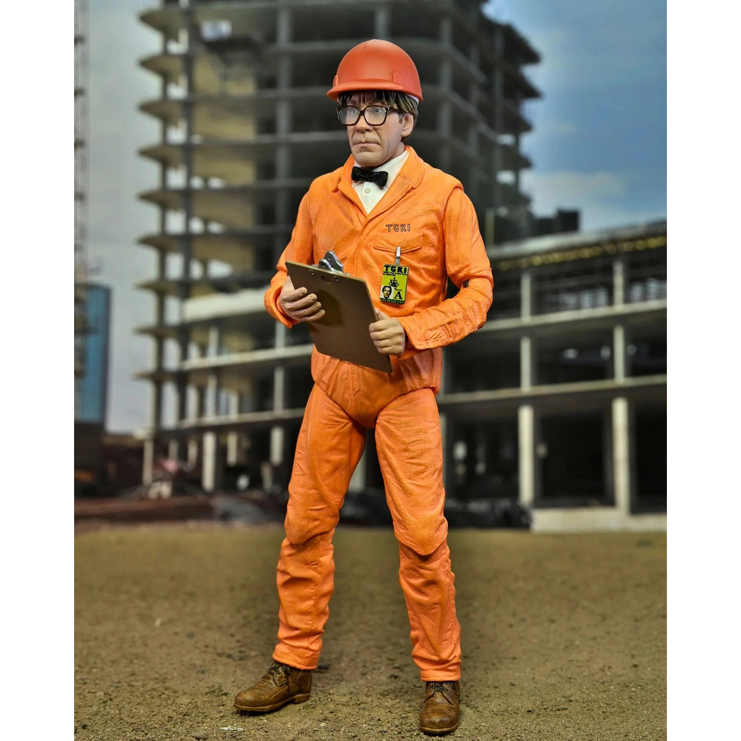 NECA TMNT II Professor Jordan Perry Action Figure Set