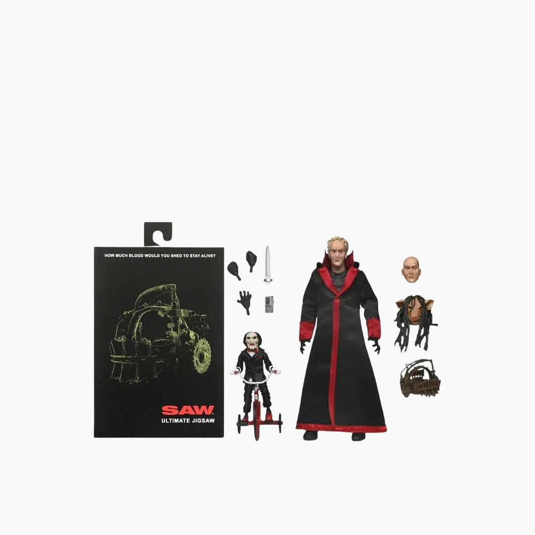 NECA SAW Ultimate Jigsaw Action Figure - Black Robe