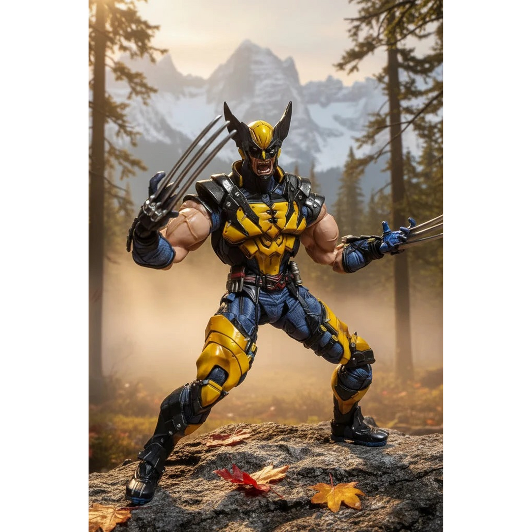 Square Enix Play Arts Kai Marvel Variant Wolverine Action Figure