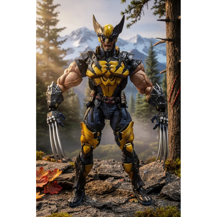 Square Enix Play Arts Kai Marvel Variant Wolverine Action Figure