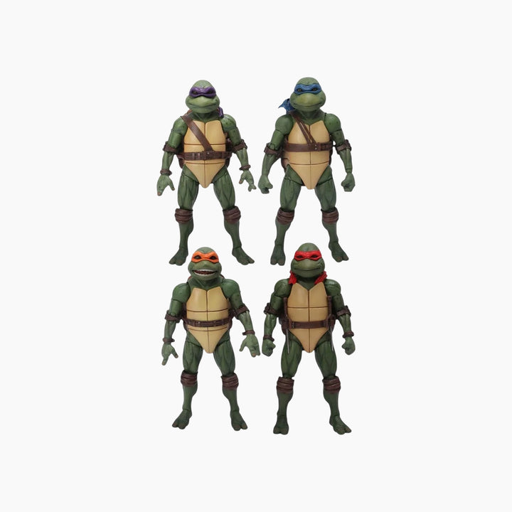NECA Teenage Mutant Ninja Turtles (1990 Movie) Deluxe 4-Turtle Box Set