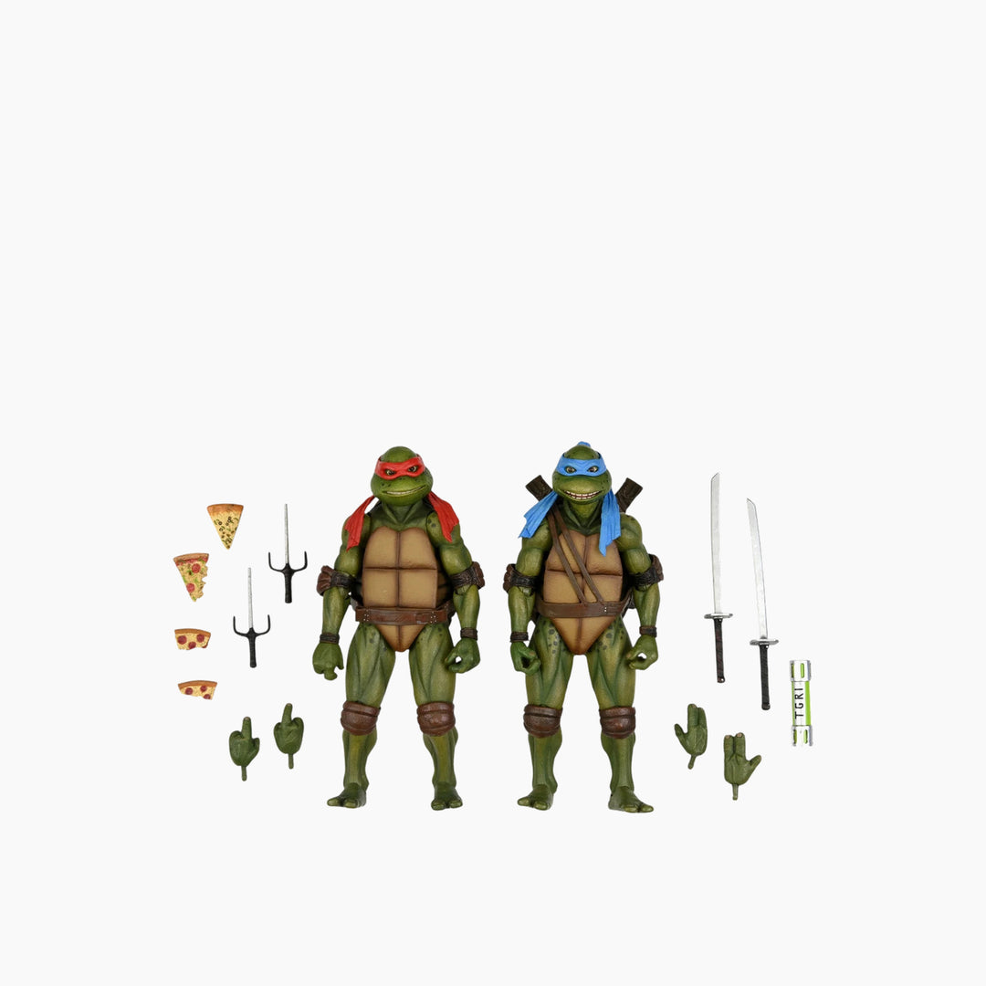 NECA Teenage Mutant Ninja Turtles (1990 Movie) Deluxe 4-Turtle Box Set