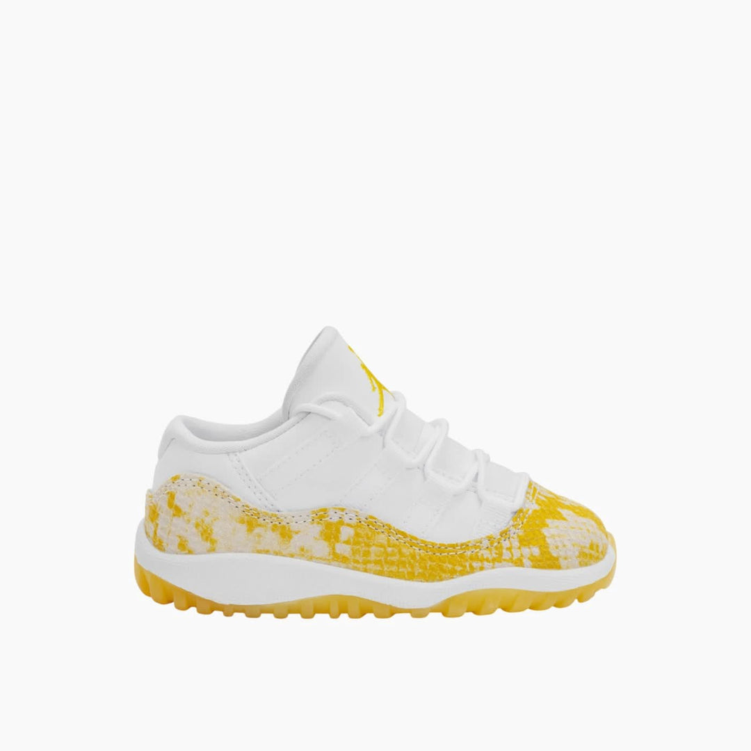 Air Jordan 11 Retro Low Yellow Snakeskin Toddler Shoes