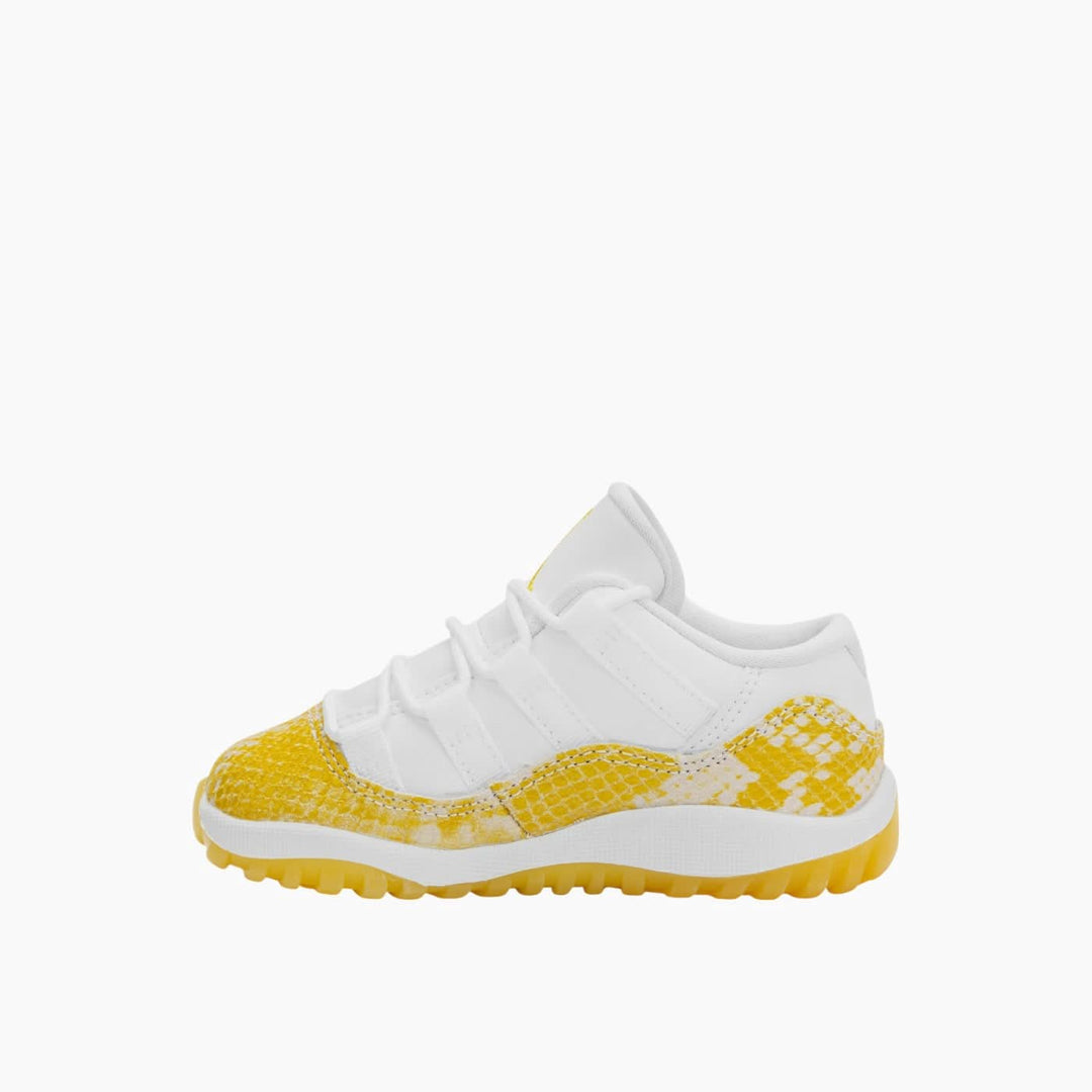 Air Jordan 11 Retro Low Yellow Snakeskin Toddler Shoes