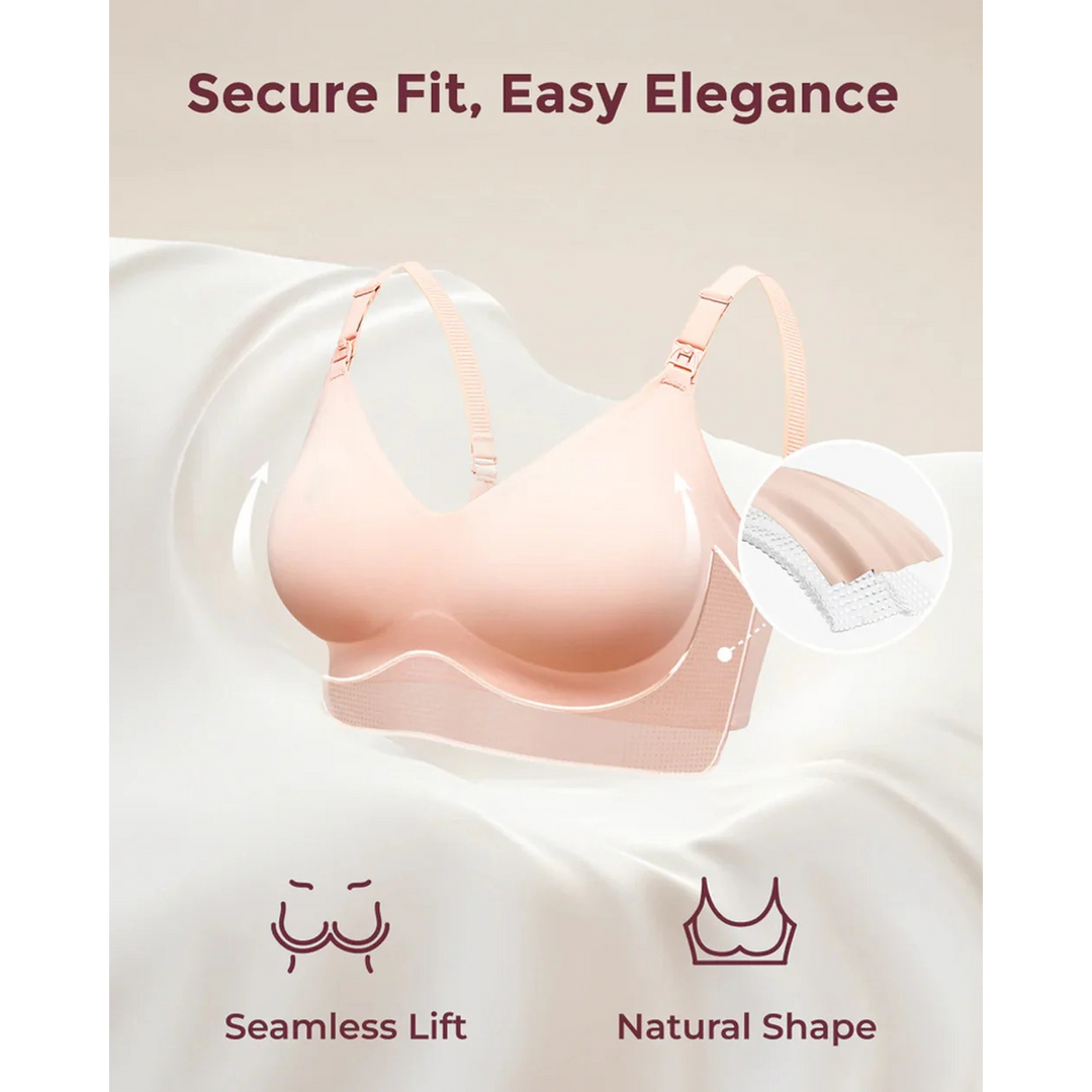 MOMCOZY Seamless Nursing Bra