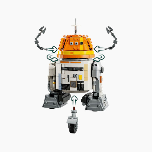 Lego Chopper C1 - 10P Astromech Droid - 1039 Pcs