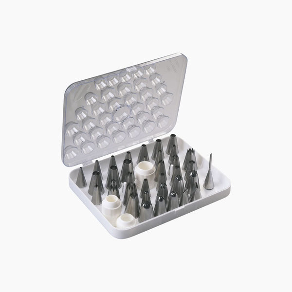 حقيبة يد احترافية بثلاث فوهات ومحول من الفولاذ المقاوم للصدأ