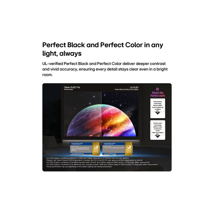 LG 65 inch OLED AI B6 4K Smart TV 2026
