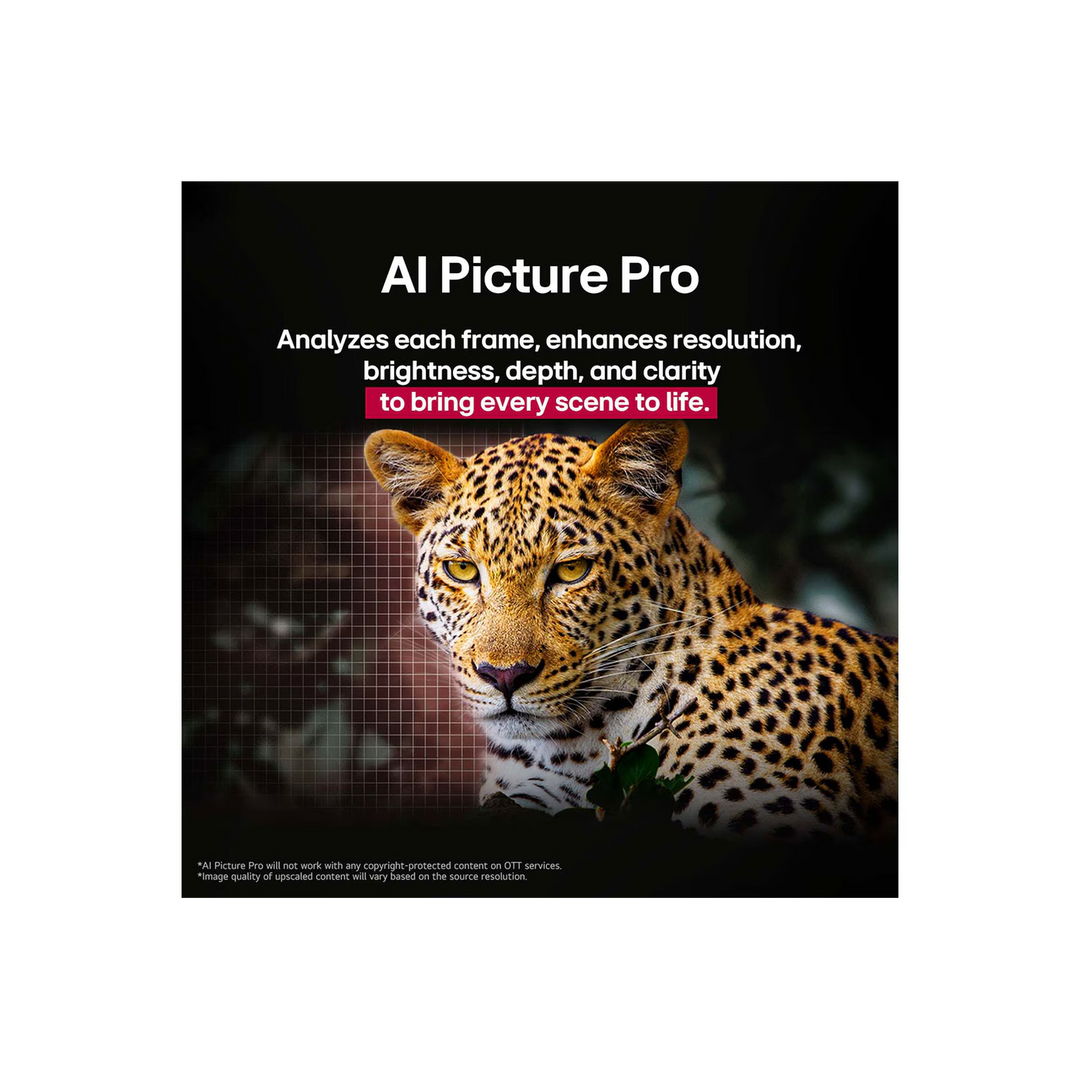 LG 65 inch OLED evo AI C5 4K 144Hz Smart TV AI Magic