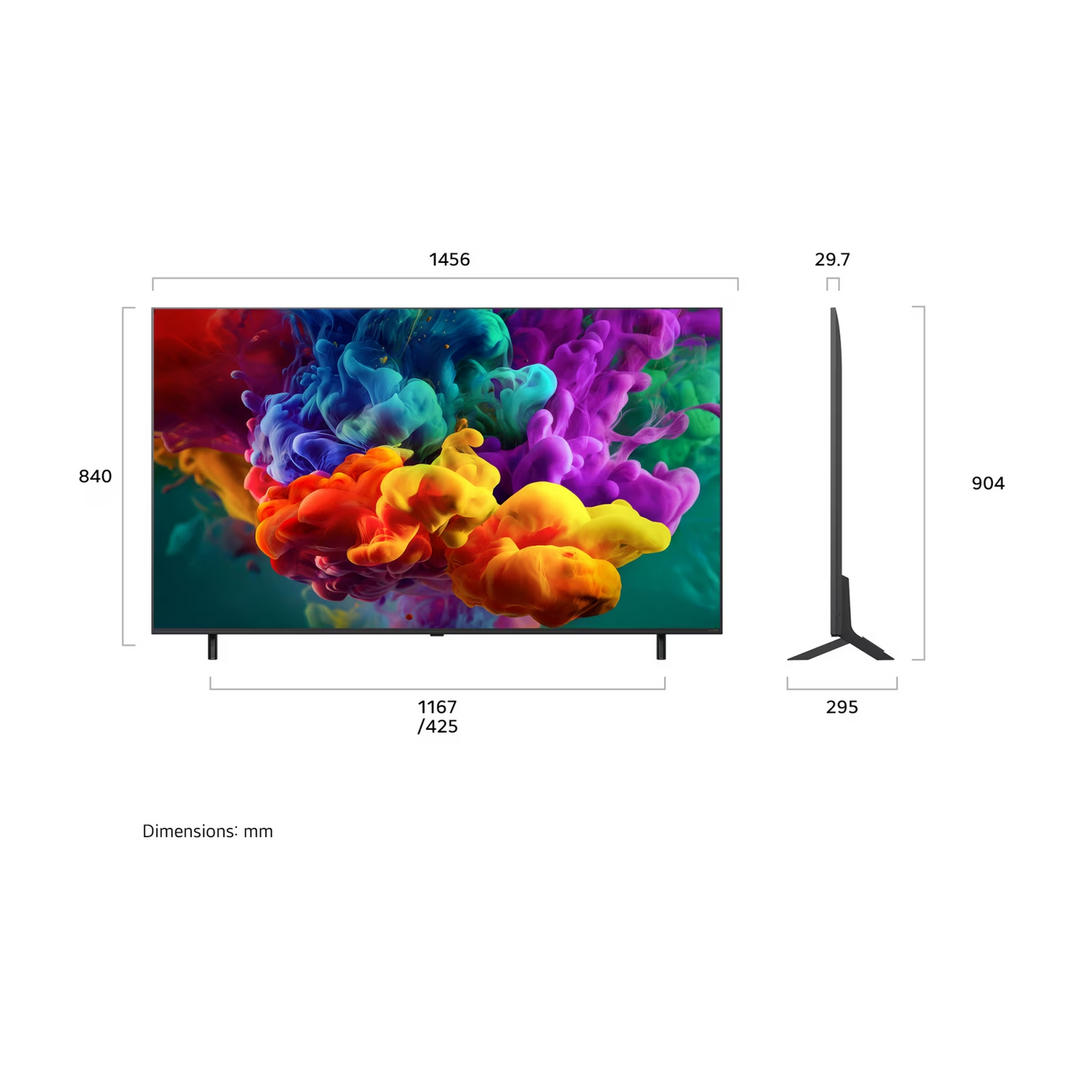 LG 65 inch QNED evo AI Mini LED 4K Smart TV 202