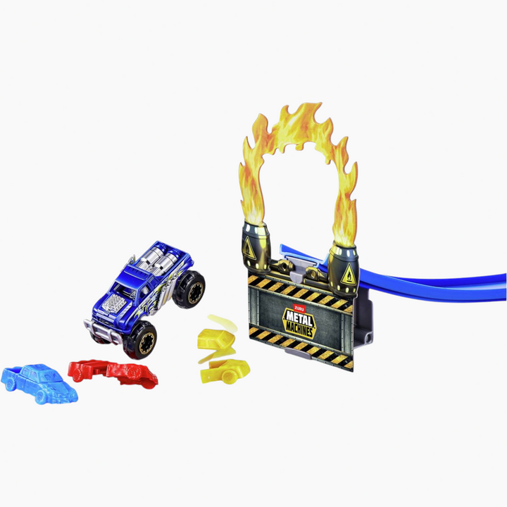 Zuru Metal Machines Road Rampage Set with Bone Crusher car