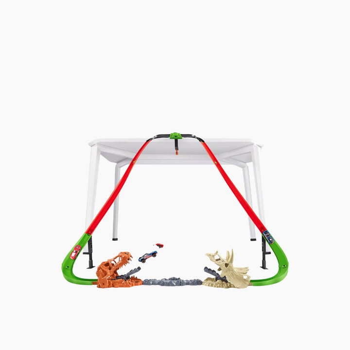 Zuru Metal Machines Smash And Crash Dino Playset Series 1 with two cars and dino obstacles