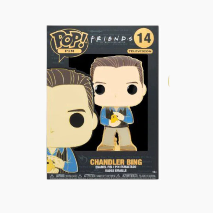 FUNKO Friends Chandler Enamel Pin - HUNA