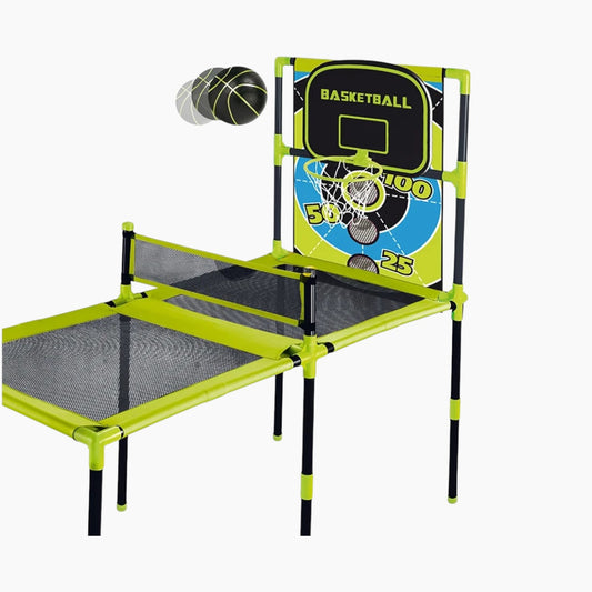 Aojie Sport 3 In 1 Combo Set Table Tennis, Toss Game & Basketball Set Ages 6+