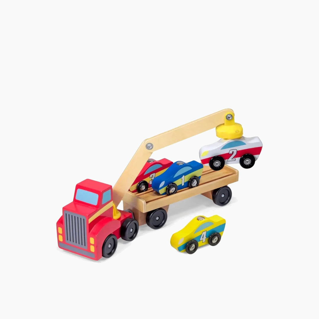 Melissa &amp; Doug Magnetic Car Loader