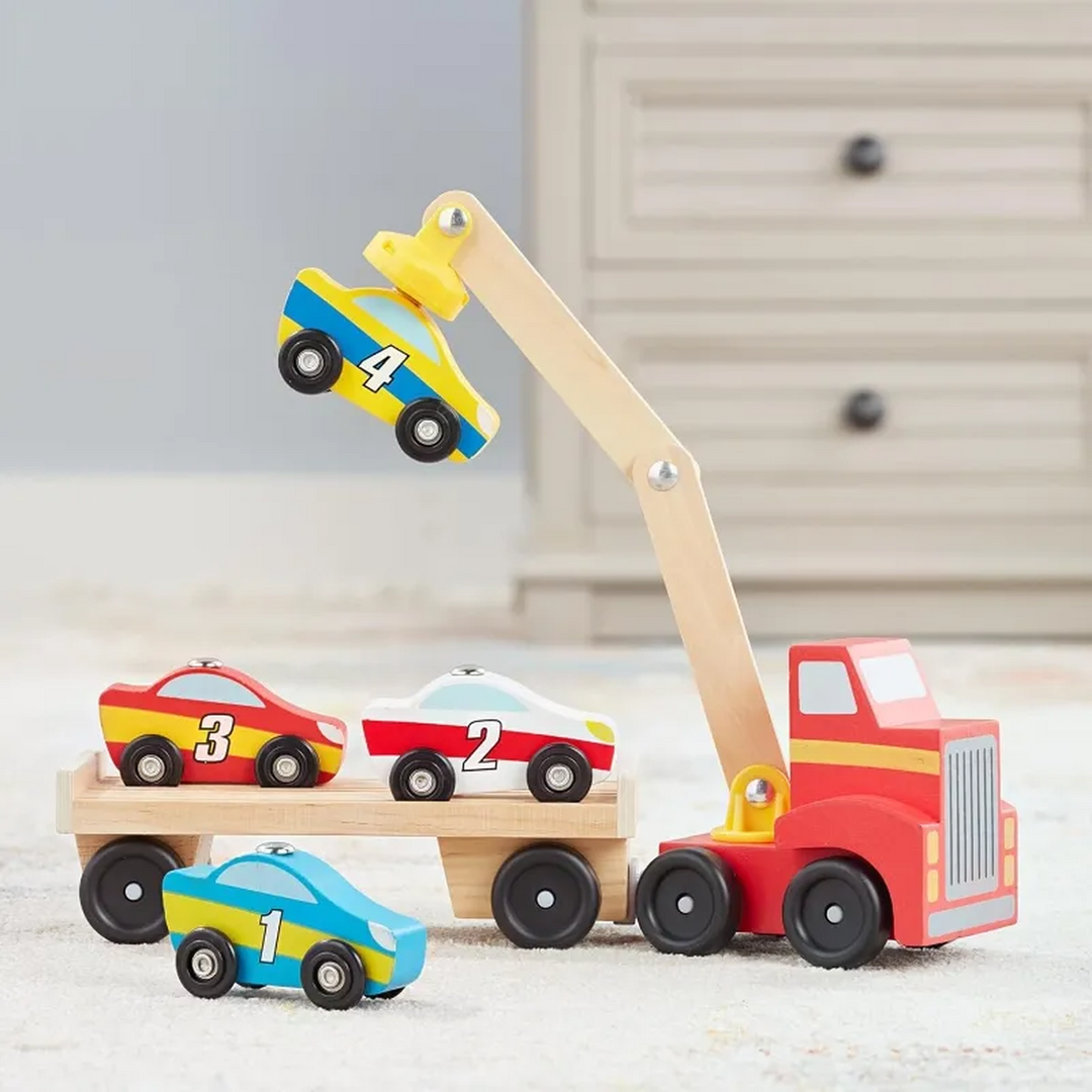 Melissa &amp; Doug Magnetic Car Loader