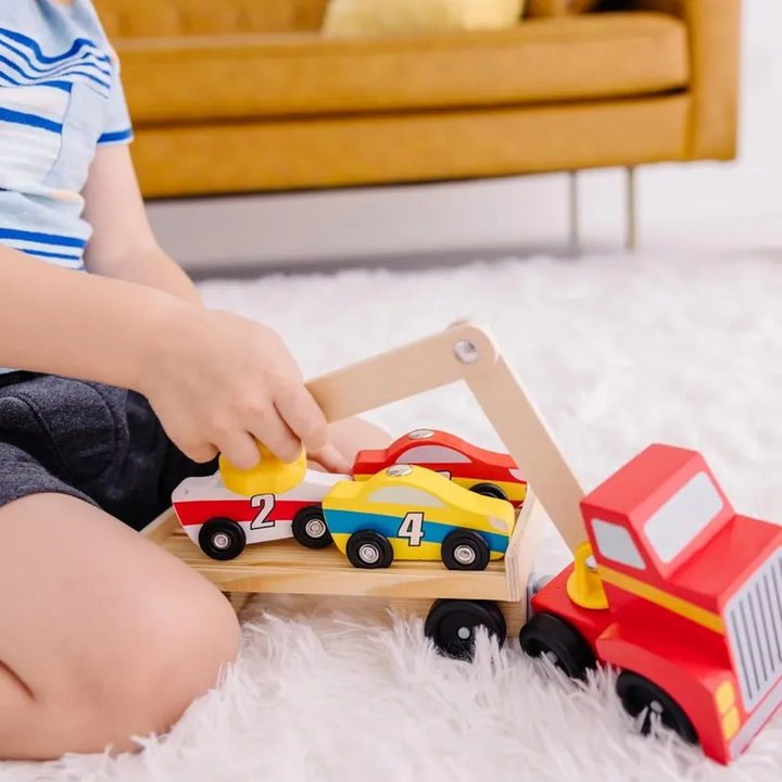 Melissa &amp; Doug Magnetic Car Loader