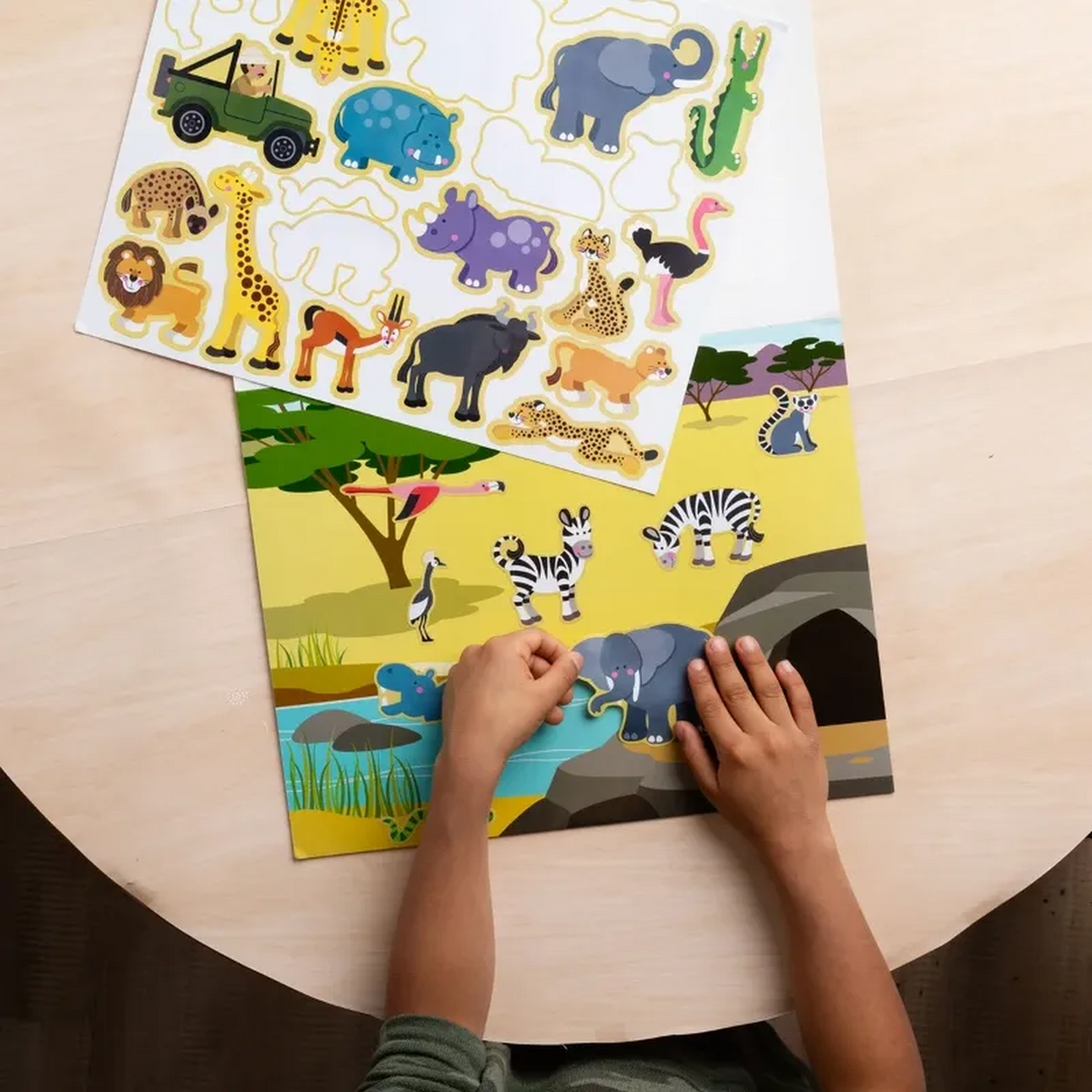 Melissa &amp; Doug Reusable Sticker Pad- Habitats activity pad