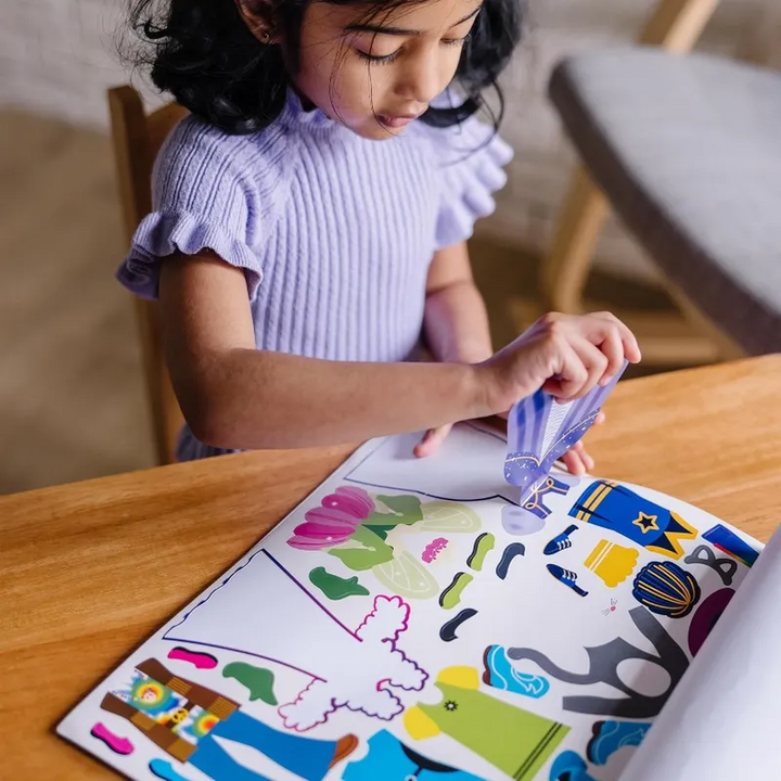 Melissa &amp; Doug Reusable Sticker Pad- Dress-Up