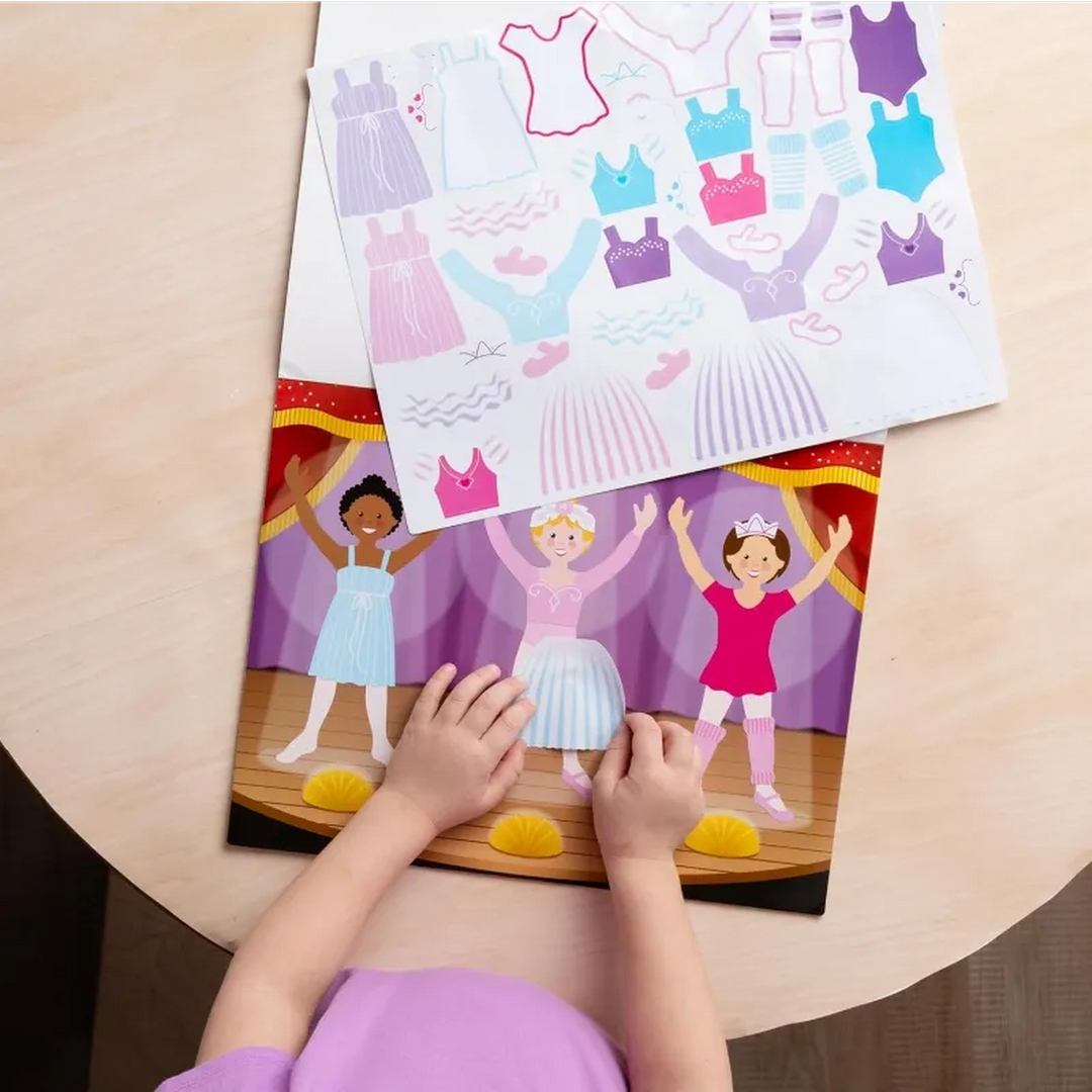Melissa &amp; Doug Reusable Sticker Pad- Dress-Up