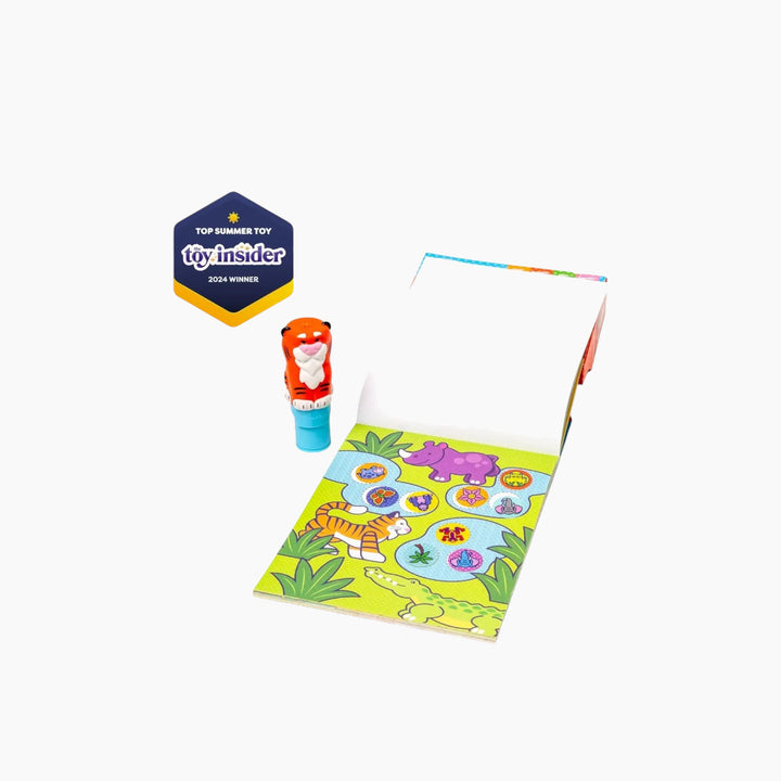 Melissa &amp; Doug Sticker Wow! Activity Pad &amp; Sticker Stamper- Tiger