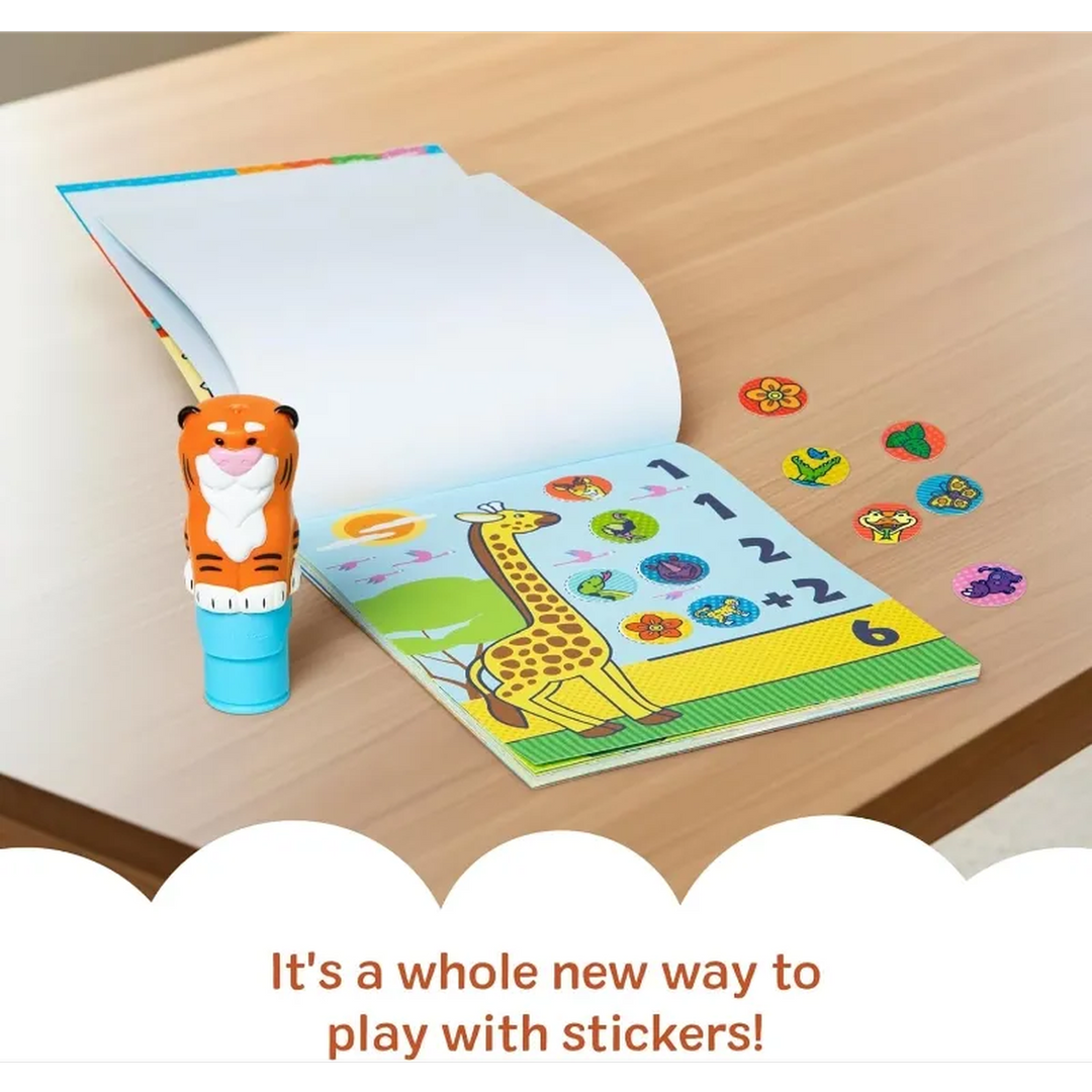 Melissa &amp; Doug Sticker Wow! Activity Pad &amp; Sticker Stamper- Tiger