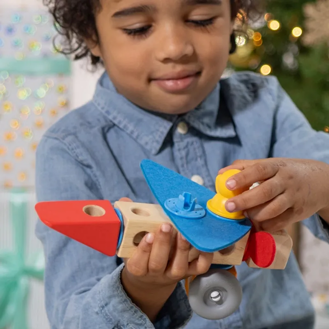 Melissa &amp; Doug Blockables Vehicles Play Set- 54 Pcs