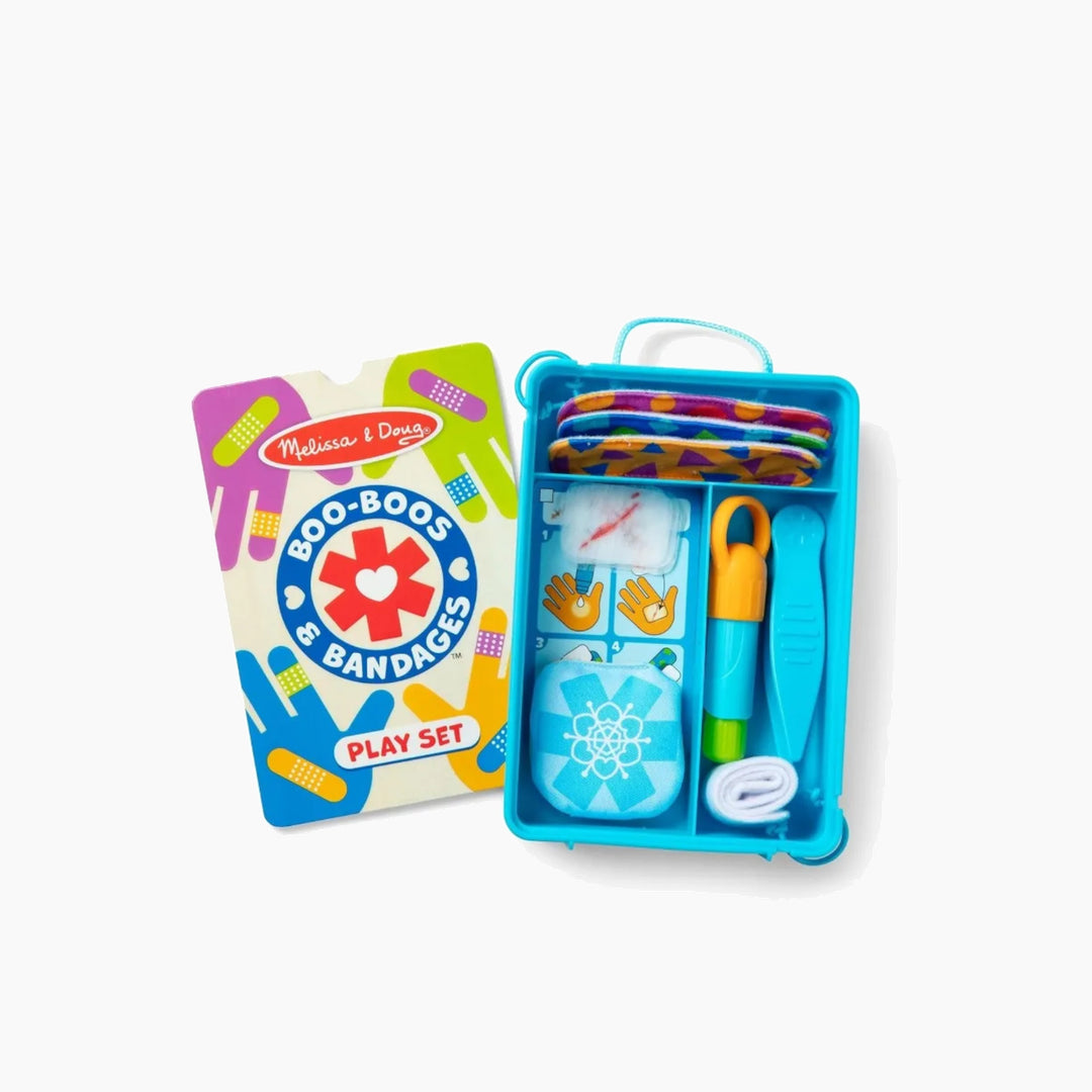 Melissa &amp; Doug Boo-Boos &amp; Bandages Reusable Play Set with water pen