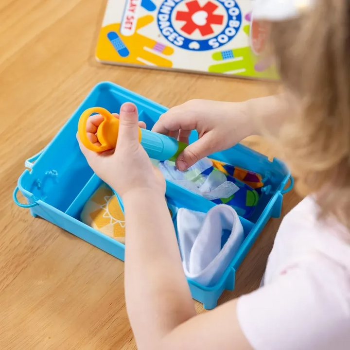 Melissa &amp; Doug Boo-Boos &amp; Bandages reusable play set with water pen