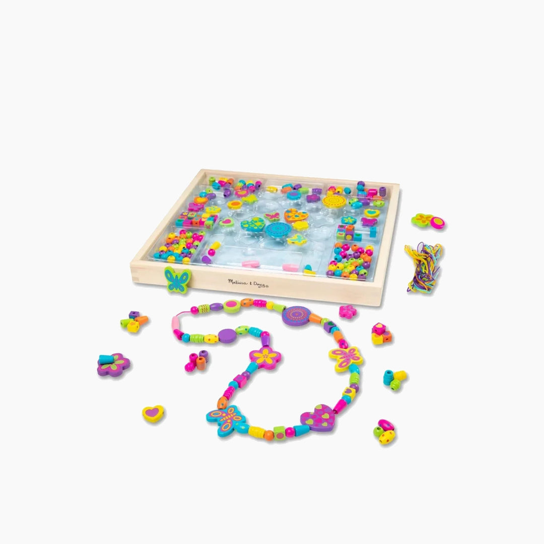 Melissa &amp; Doug Created by Me! Bead Bouquet Wooden Bead Kit