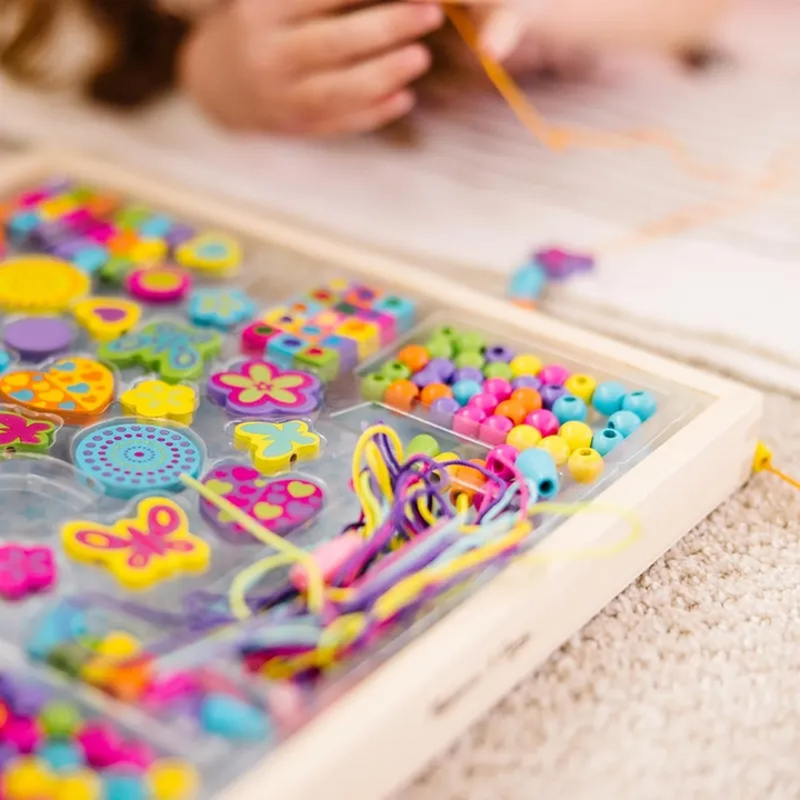 Melissa &amp; Doug Created by Me! Bead Bouquet Wooden Bead Kit