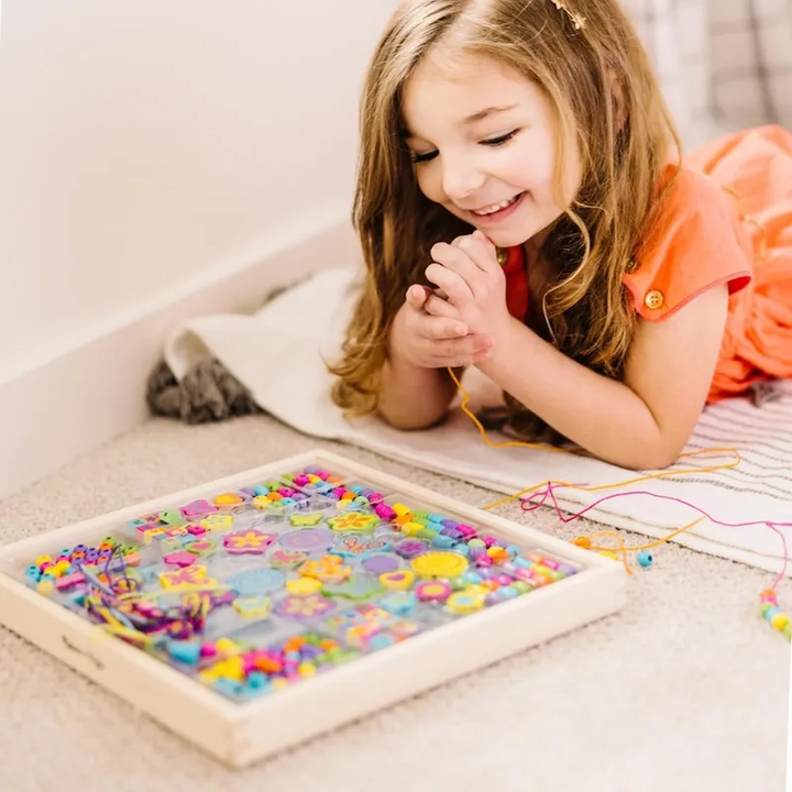 Melissa &amp; Doug Created by Me! Bead Bouquet Wooden Bead Kit