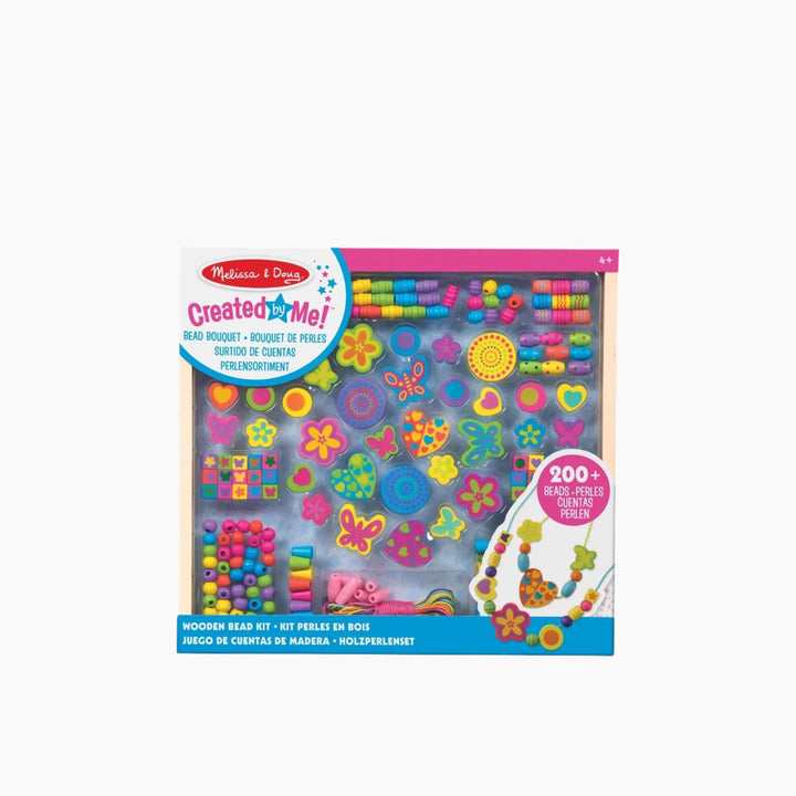Melissa &amp; Doug Created by Me! Bead Bouquet Wooden Bead Kit