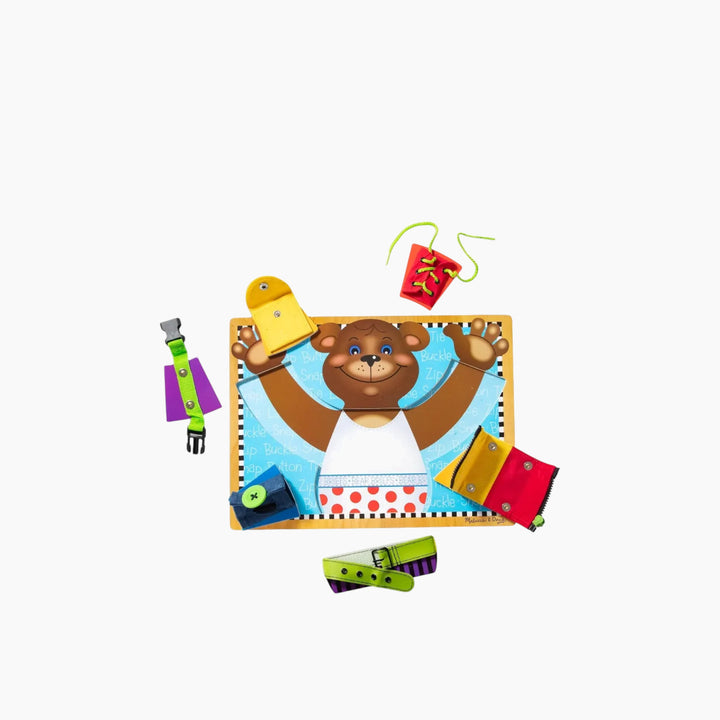 Melissa &amp; Doug Basic Skills Board wooden puzzle