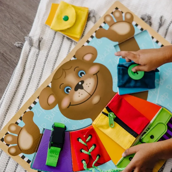 Melissa &amp; Doug Basic Skills Board wooden puzzle