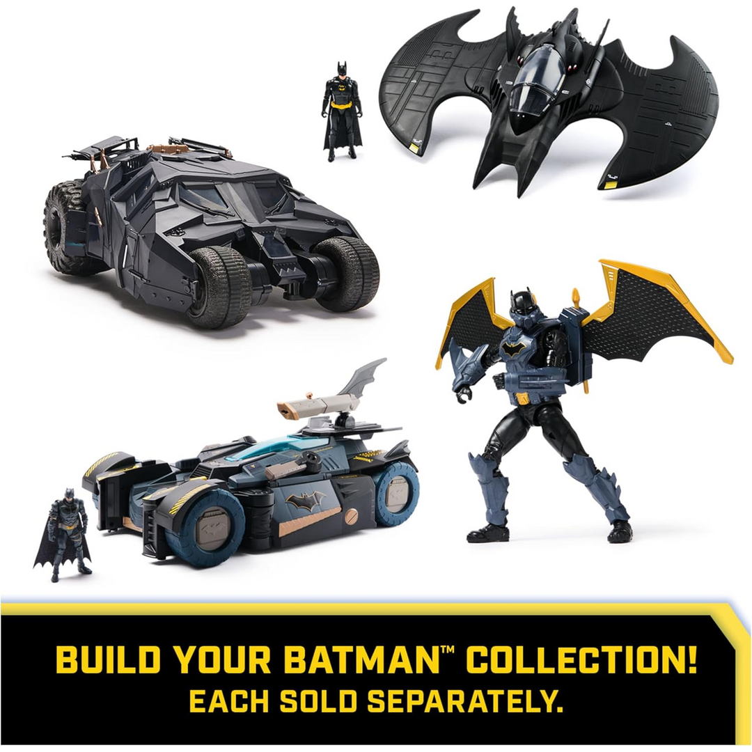 Spin Master DC Batman Batmobile Playset with action figure