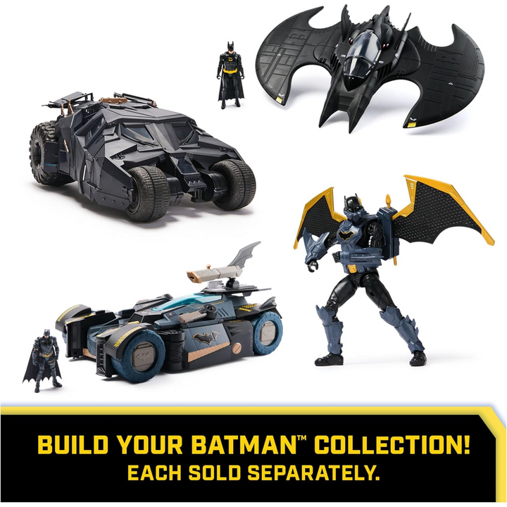 Spin Master DC Batman Batmobile Playset with action figure