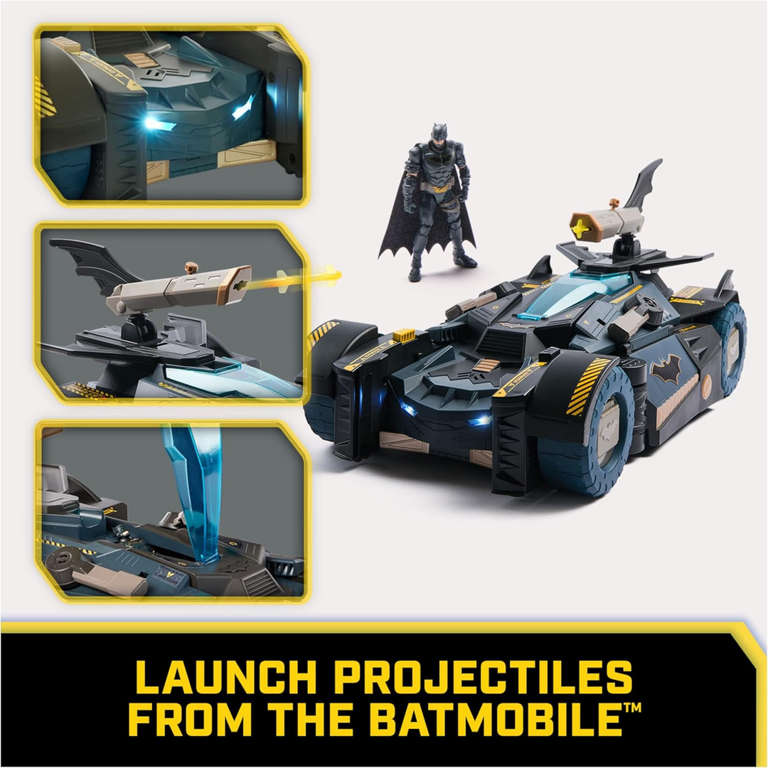 Spin Master DC Batman Batmobile Playset with action figure