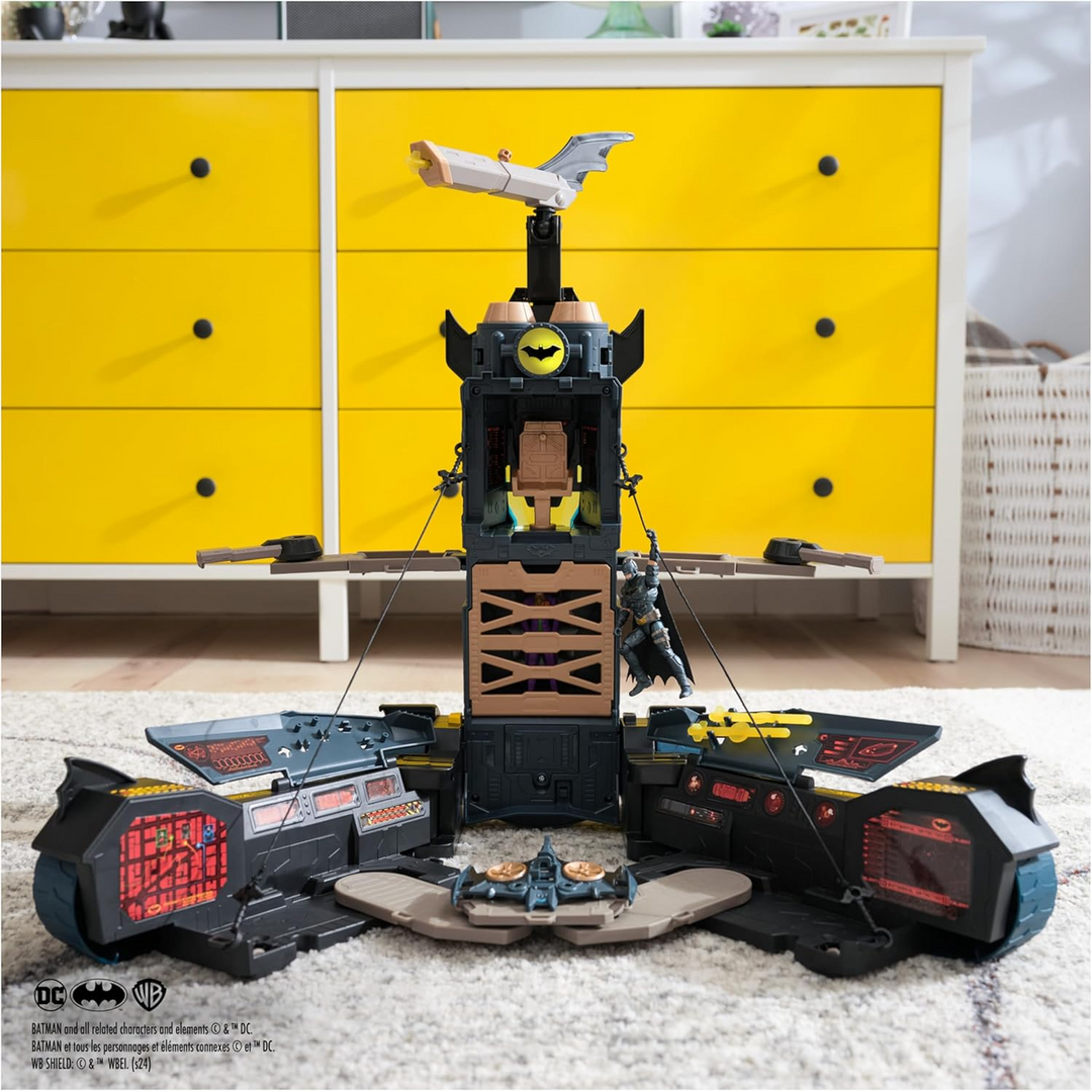 Spin Master DC Batman Batmobile Playset with action figure