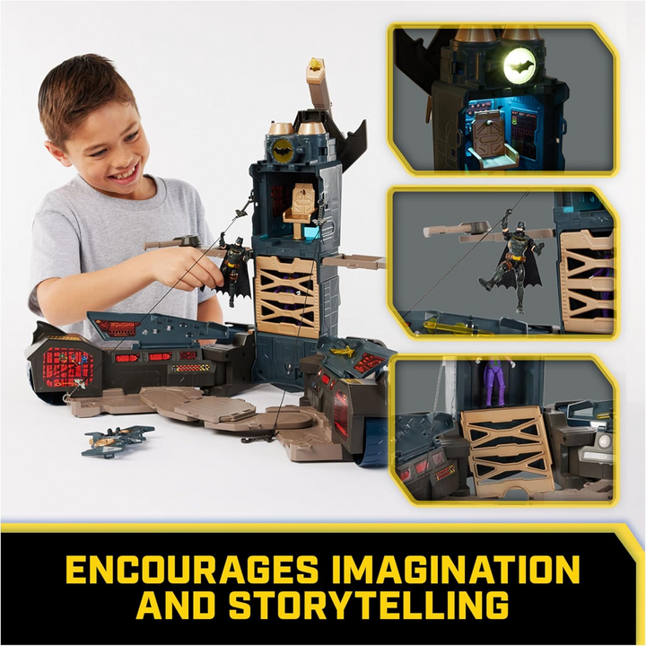 Spin Master DC Batman Batmobile Playset with action figure