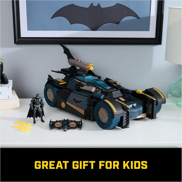 Spin Master DC Batman Batmobile Playset with action figure