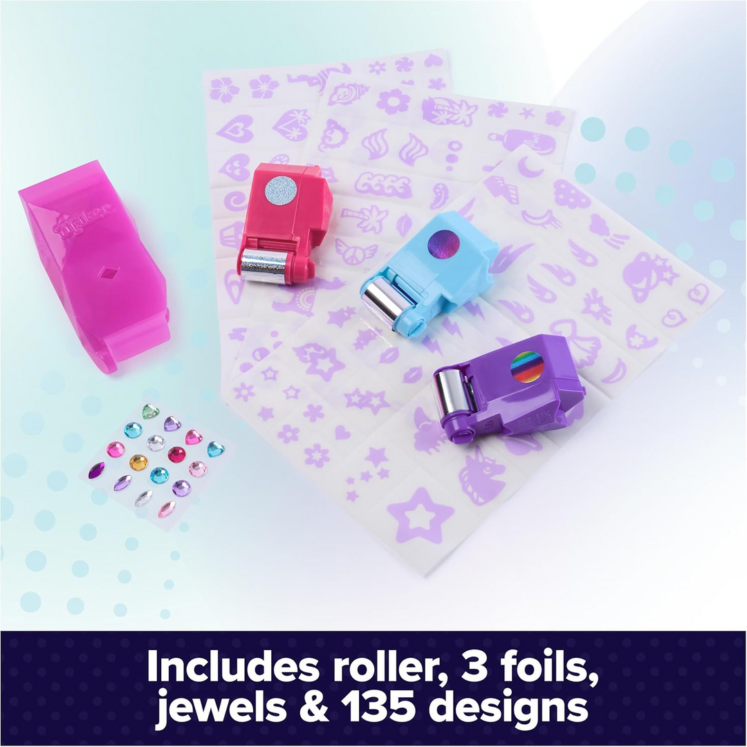 Spin Master Cool Maker Shimmer Me temporary tattoo kit with metallic foil