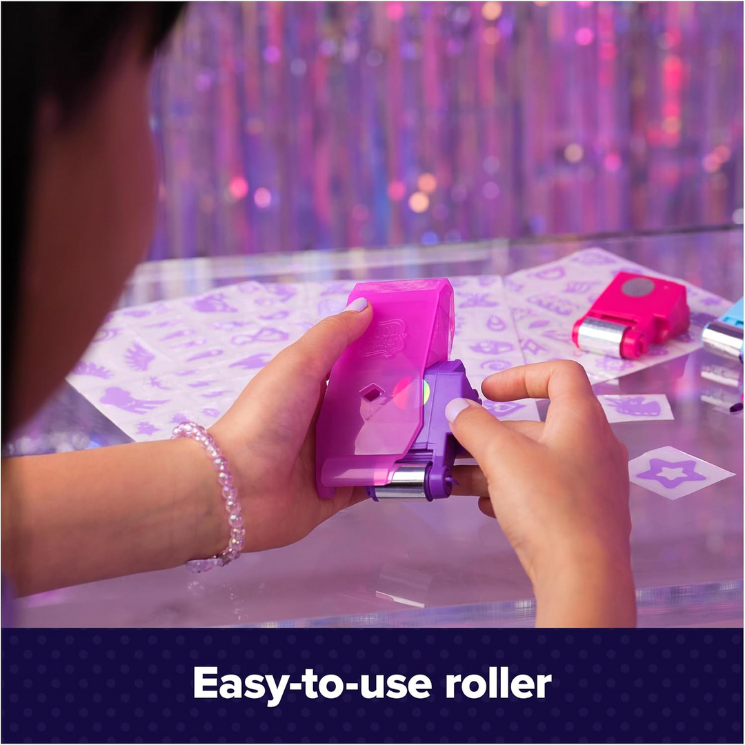 Spin Master Cool Maker Shimmer Me temporary tattoo kit with metallic foil