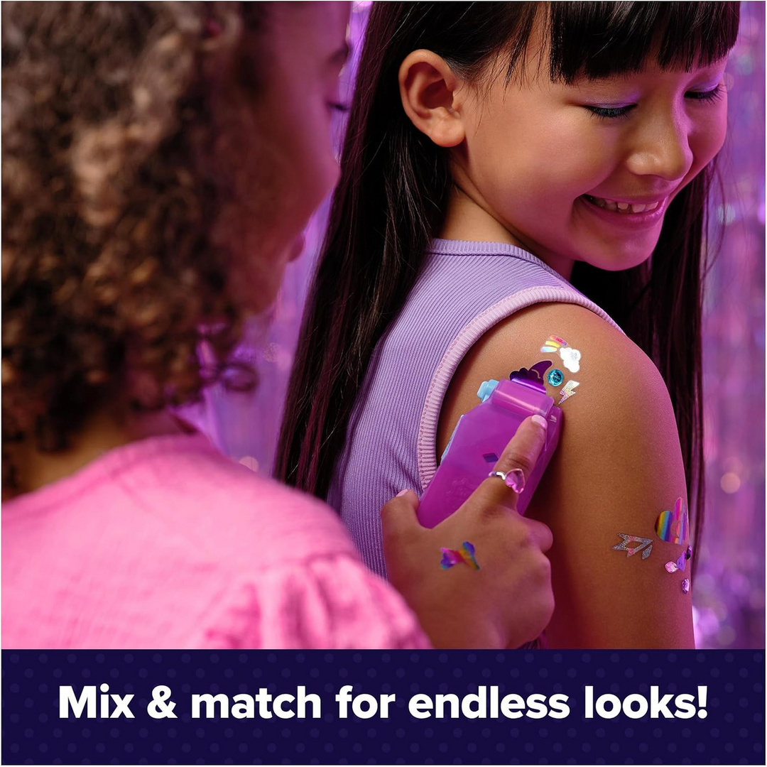 Spin Master Cool Maker Shimmer Me temporary tattoo kit with metallic foil