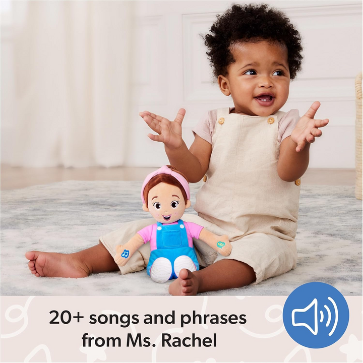 Ms. Rachel Speak &amp; Sing Doll with 16+ phrases and 4 songs